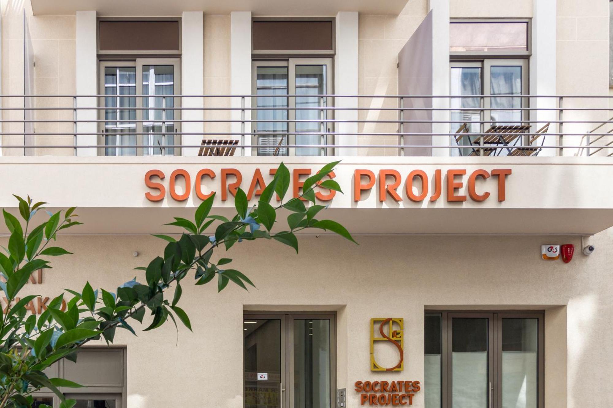 Socrates Fully Equipped Apartments With Unique Design Афины Экстерьер фото