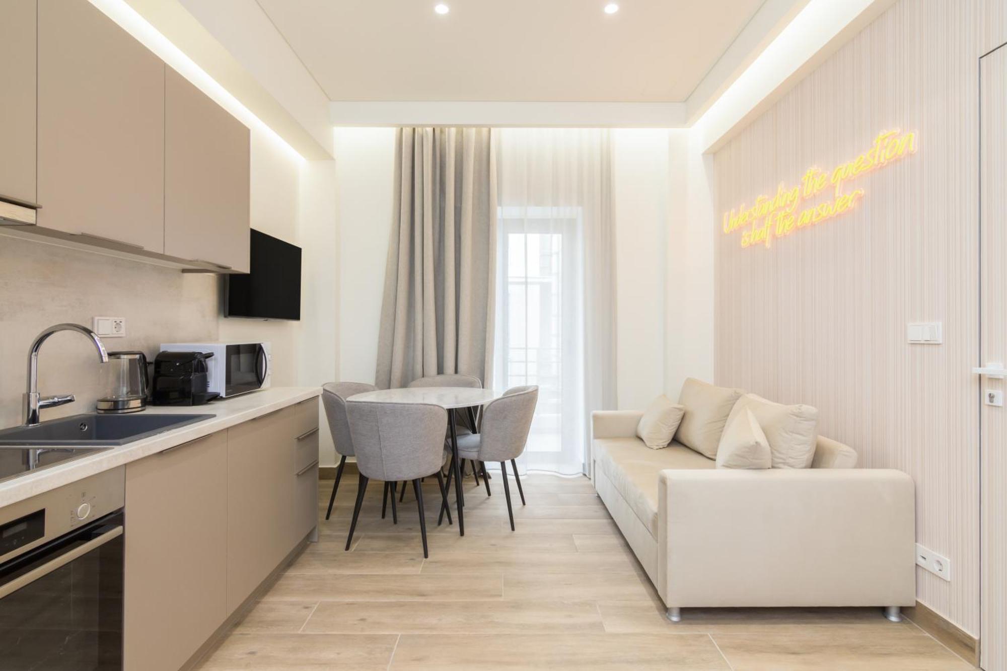 Socrates Fully Equipped Apartments With Unique Design Афины Экстерьер фото